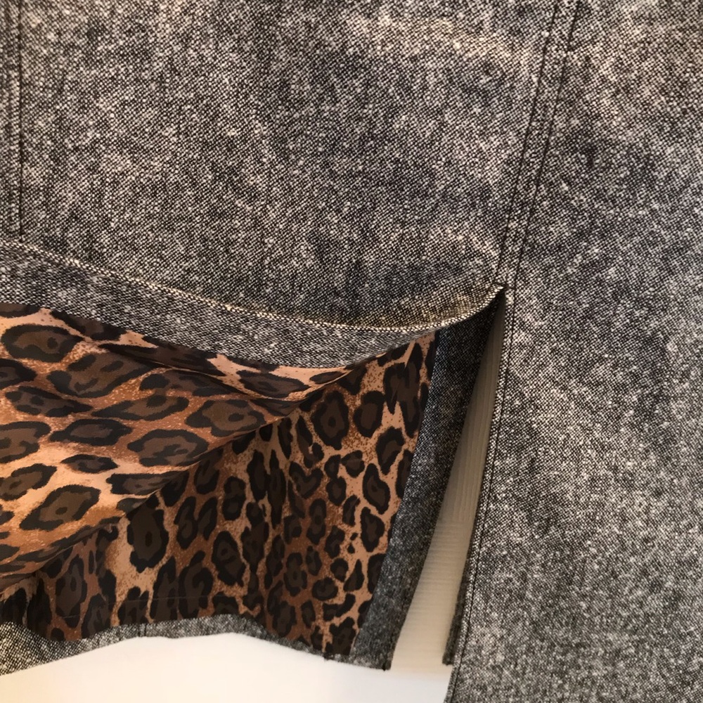 Express Design Studio Double Split Pencil Skirt - image 2